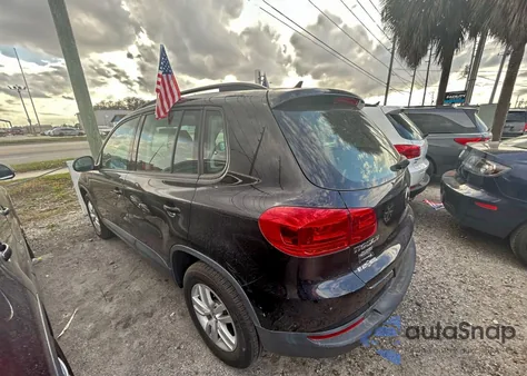 2015 Volkswagen Tiguan S z USA, uszkodzony, nr VIN WVGAV7AX4FW601407